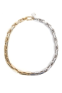 Ожерелье-цепь из желтого и белого золота Small Lauren Rubinski