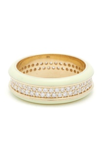 Золотое кольцо с кремовым покрытием Lauren Rubinski