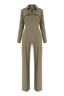 Комбинезон цвета хаки La combinaison Asao Jacquemus