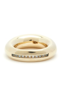Золотое объемное кольцо Lauren Rubinski