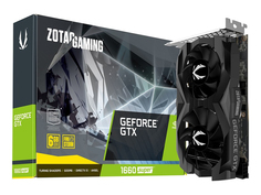 Видеокарта Zotac GAMING GeForce GTX 1660 Super Twin Fan 1647Mhz PCI-E 6144Mb 14000Mhz 192 bit 3xDP HDMI ZT-T16620F-10L