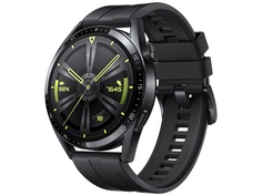 Умные часы Huawei GT 3 JPT-B19 / JPT-B29 Black SS-Black Fluoroelastomer 55026974 / 55028464