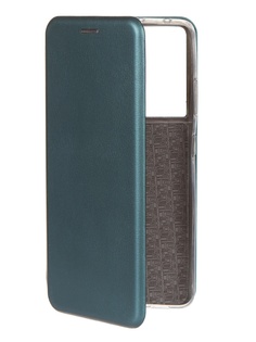 Чехол Wellmade для Samsung Galaxy S21 Ultra Book Case Dark Green WM-0063-GN