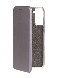 Чехол Wellmade для Samsung Galaxy S21 Plus Book Case Silver WM-0064-GY
