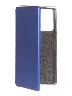 Чехол Wellmade для Samsung Galaxy Note 20 Ultra Book Case Blue WM-0057-BL