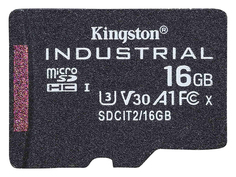 Карта памяти 16Gb - Kingston Micro Secure Digital HC UHS-I Class 3 SDCIT2/16GBSP