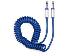 Аксессуар Olmio AUX 3.5 Jack/M - 3.5 Jack/M 1.8m Blue 39484