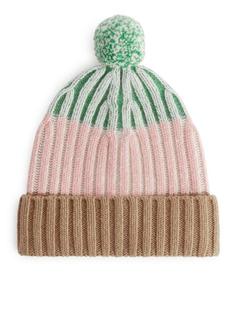 Pom-Pom Wool Beanie Arket