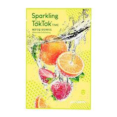 Маска для лица SPARKLING TOKTOK TIME с экстрактом вина Peripera