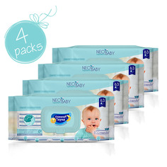 NEO BABY Влажные салфетки детские 0+ с йогуртовой формулой