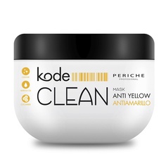 Маска для блондированных волос CLEAN ANTI-YELLOW "KODE" 500 МЛ Periche Profesional