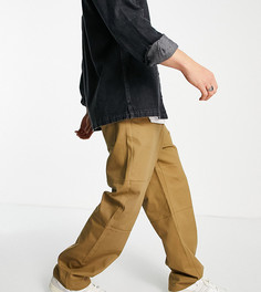 Свободные бежевые брюки карго с заниженной талией COLLUSION-Светло-бежевый цвет