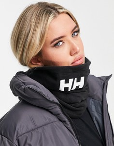 Черный шарф-снуд протви ветра Helly Hansen