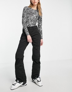 Черные узкие лыжные брюки из технологичной эластичной ткани Surfanic Twiggy-Черный цвет