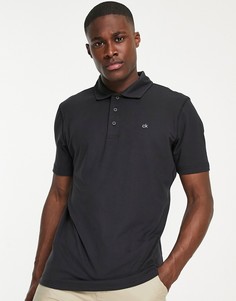 Черная футболка поло Calvin Klein Golf Newport-Черный цвет