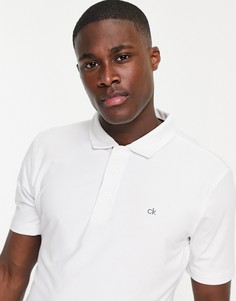 Белая футболка-поло Calvin Klein Golf Newport-Белый