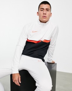 Черный и белый топ Nike Football Dri-FIT Academy 21