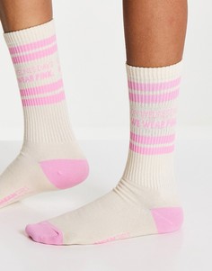 Розовые носки Typo x Mean Girls-Розовый цвет