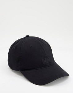 Черная кепка с логотипом Helly Hansen-Черный