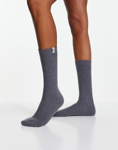 Классические толстые носки серого цвета UGG-Серый