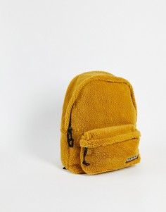 Пушистый коричневый рюкзак Napapijri Curly-Коричневый цвет