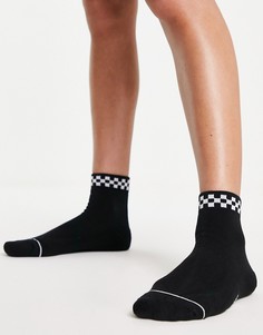 Черные носки Vans Peek-A-Check-Черный