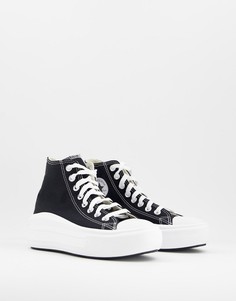 Черные высокие кроссовки Converse Chuck Taylor All Star Move-Черный