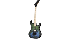Baretta “Viper” Snakeskin Green Blue Fade (EVH® D-Tuna Incl. Premium Soft Case) Kramer