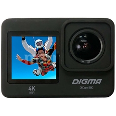 Видеокамера экшн Digma DiCam 880 Black DiCam 880 Black