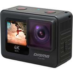 Видеокамера экшн Digma DiCam 890 Black DiCam 890 Black