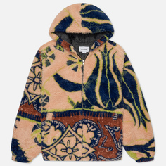 Мужская куртка thisisneverthat Batik Faux Fur, цвет бежевый