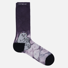 Носки RIPNDIP Lord Nermal, цвет фиолетовый