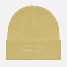 Шапка thisisneverthat E/T-Logo Beanie, цвет жёлтый