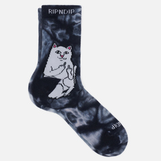 Носки RIPNDIP Lord Nermal Mid, цвет чёрный