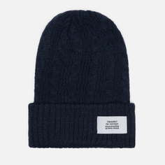 Шапка thisisneverthat Cable Beanie, цвет синий