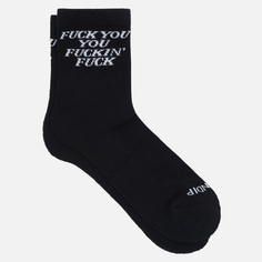 Носки RIPNDIP Fucking Fuck Mid, цвет чёрный