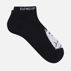 Носки RIPNDIP Lord Nermal Ankle, цвет чёрный