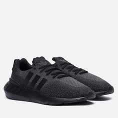 Кроссовки adidas Originals Swift Run 22, цвет чёрный, размер 42 EU