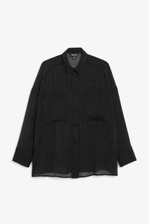 Полупрозрачная блуза Monki