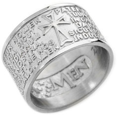 Серебряные кольца Amen