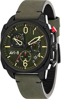 fashion наручные мужские часы AVI-8 AV-4052-08. Коллекция Hawker Hunter