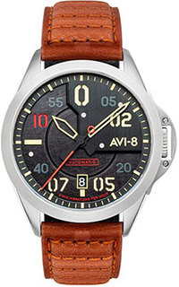 fashion наручные мужские часы AVI-8 AV-4086-01. Коллекция P-51 Mustang