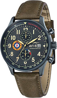 fashion наручные мужские часы AVI-8 AV-4011-0E. Коллекция Hawker Hurricane