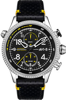 fashion наручные мужские часы AVI-8 AV-4080-01. Коллекция Hawker Hunter