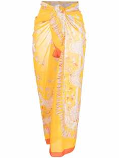 Emilio Pucci парео с принтом Rugiada