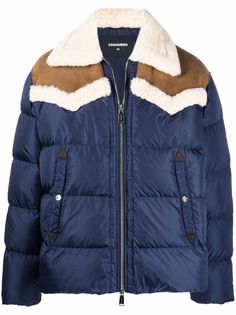 Dsquared2 пуховик с овчиной
