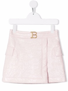 Balmain Kids юбка с запахом