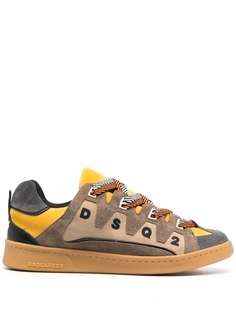 Dsquared2 кроссовки со вставками