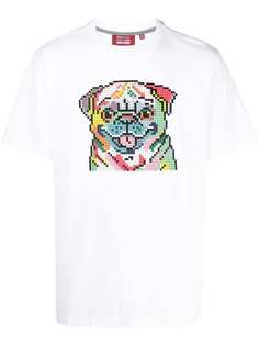 Mostly Heard Rarely Seen 8-Bit футболка Rainbow Pug