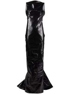 Rick Owens платье макси с открытой спиной